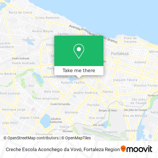 Creche Escola Aconchego da Vovó map