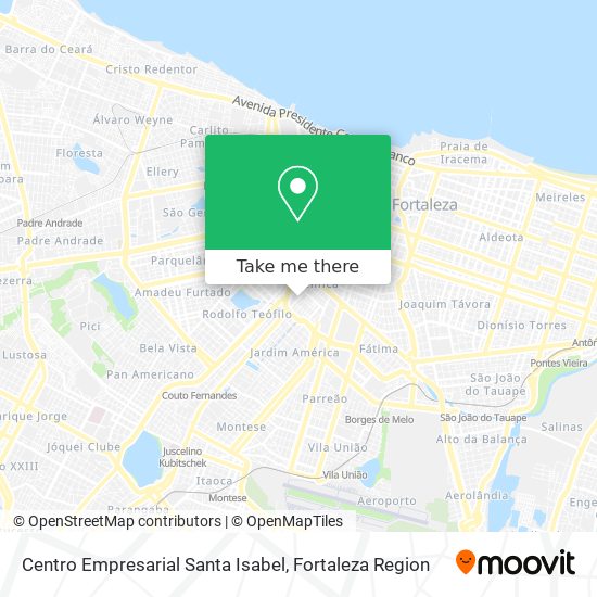 Centro Empresarial Santa Isabel map