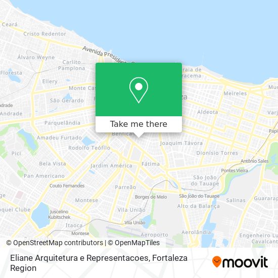 Eliane Arquitetura e Representacoes map