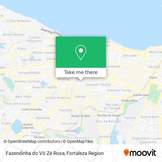 Fazendinha do Vô Zé Rosa map