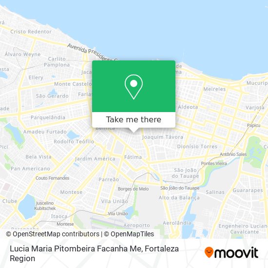 Lucia Maria Pitombeira Facanha Me map