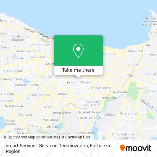 Mapa smart Service - Serviços Terceirizados