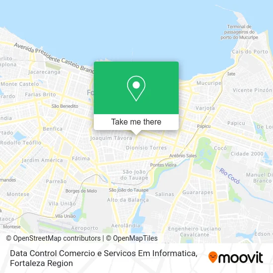 Data Control Comercio e Servicos Em Informatica map
