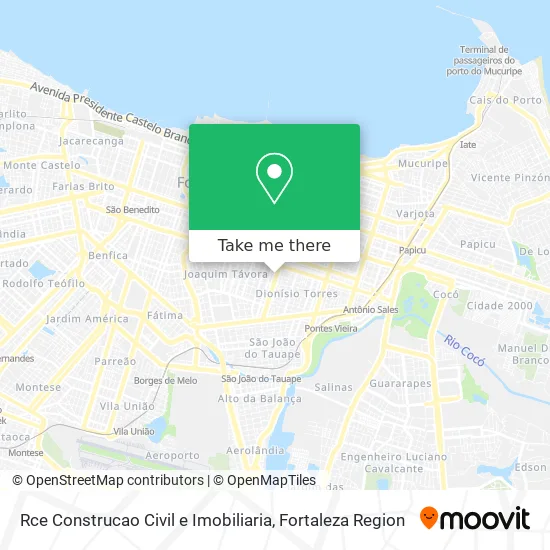 Rce Construcao Civil e Imobiliaria map