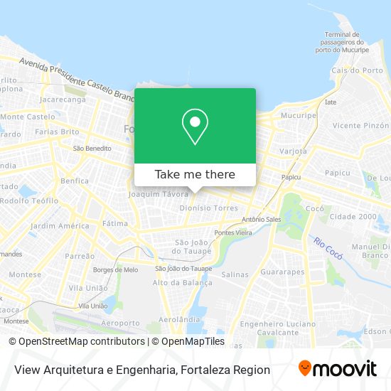 View Arquitetura e Engenharia map