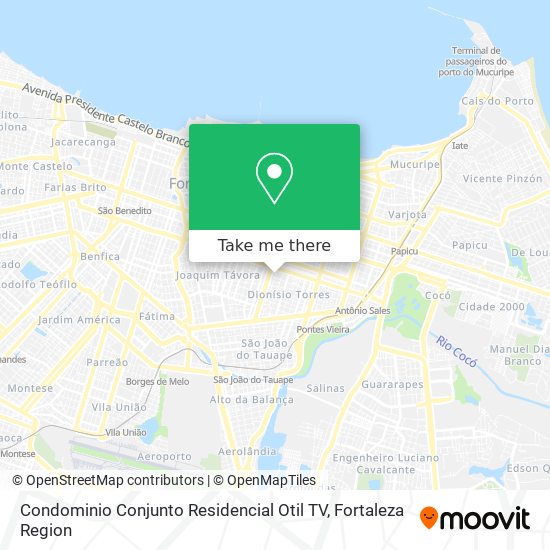 Condominio Conjunto Residencial Otil TV map
