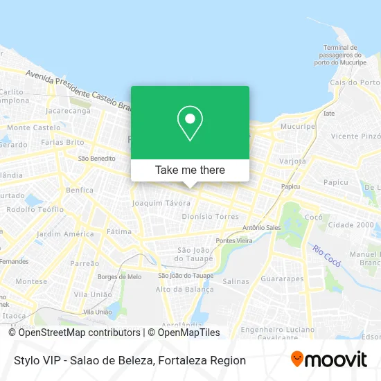 Stylo VIP - Salao de Beleza map