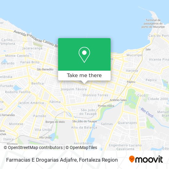 Farmacias E Drogarias Adjafre map