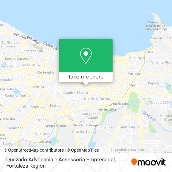 Quezado Advocacia e Assessoria Empresarial map