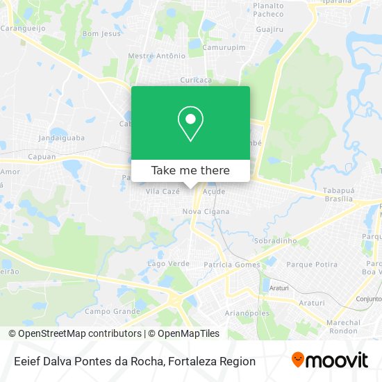 Mapa Eeief Dalva Pontes da Rocha