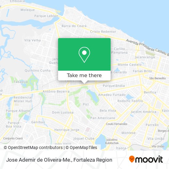 Jose Ademir de Oliveira-Me. map