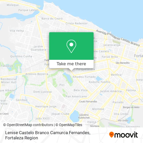 Lenise Castelo Branco Camurca Fernandes map