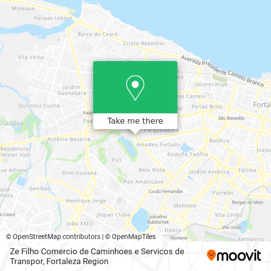 Ze Filho Comercio de Caminhoes e Servicos de Transpor map