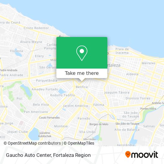 Gaucho Auto Center map