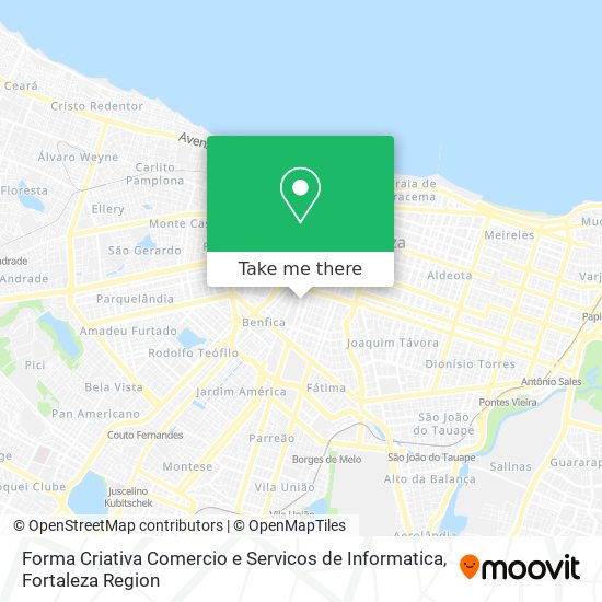Forma Criativa Comercio e Servicos de Informatica map