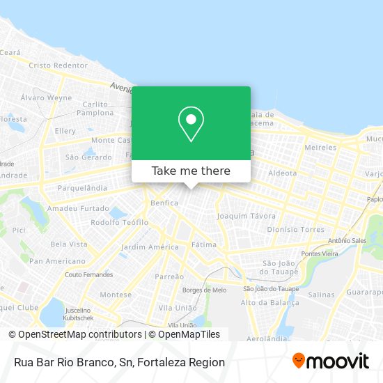 Rua Bar Rio Branco, Sn map