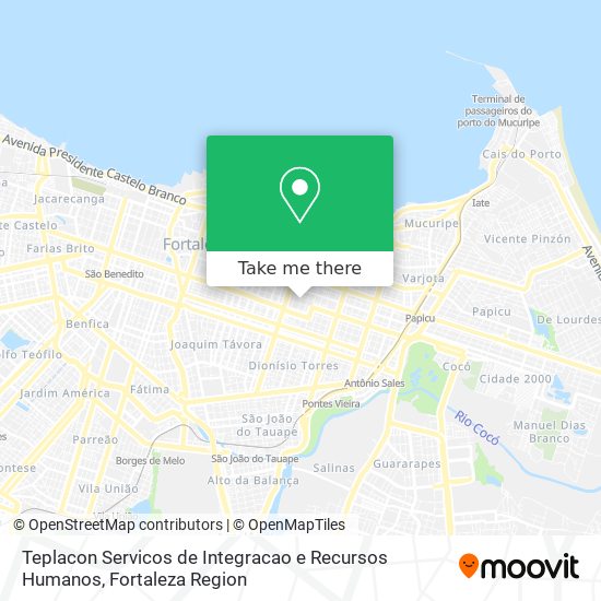 Teplacon Servicos de Integracao e Recursos Humanos map