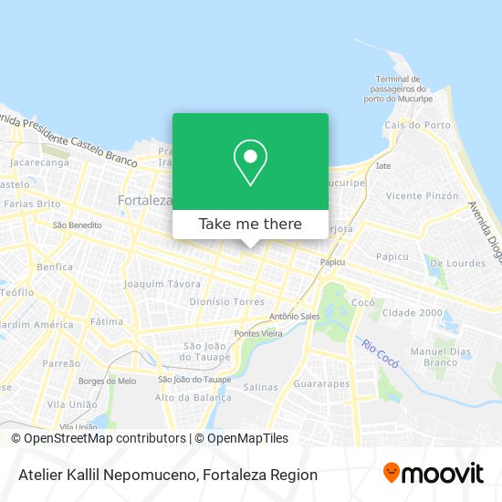Atelier Kallil Nepomuceno map