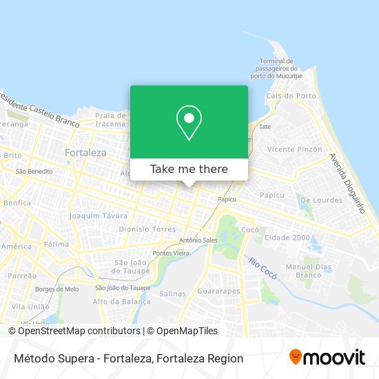 Método Supera - Fortaleza map