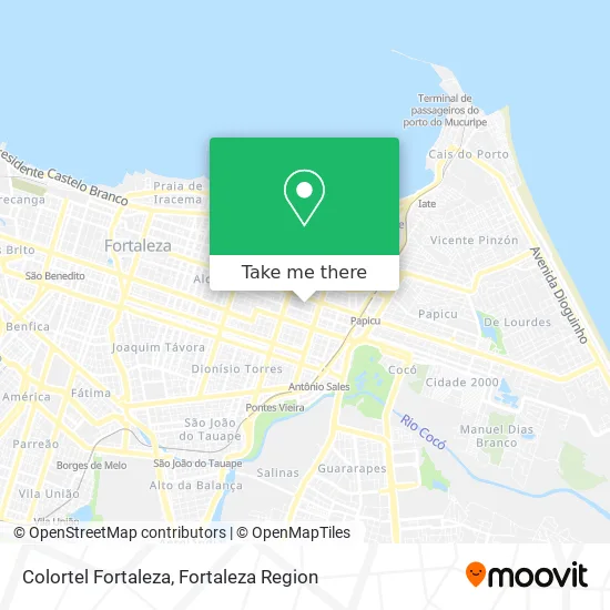 Colortel Fortaleza map