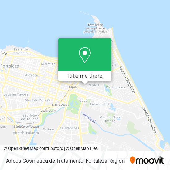 Adcos Cosmética de Tratamento map