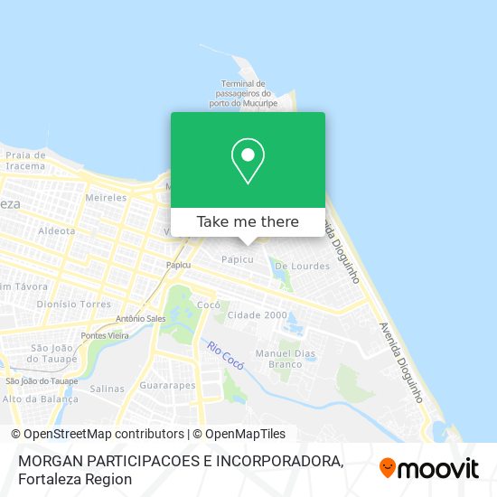MORGAN PARTICIPACOES E INCORPORADORA map