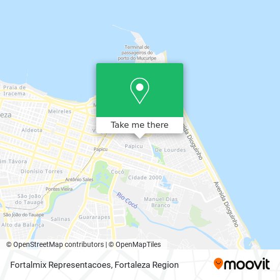 Fortalmix Representacoes map