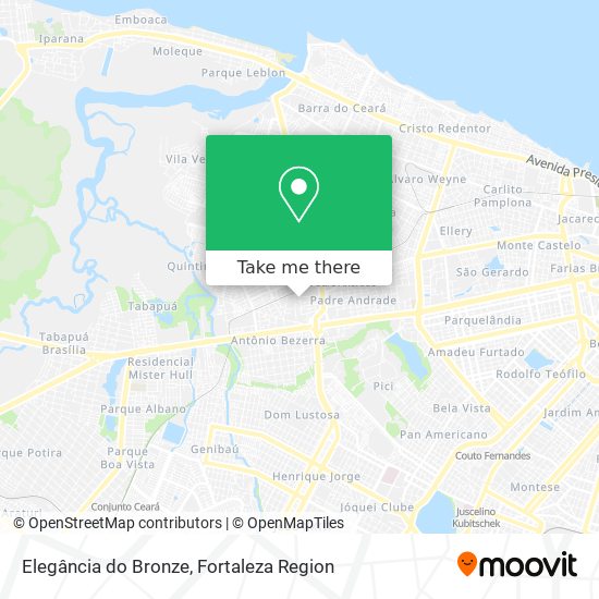 Elegância do Bronze map