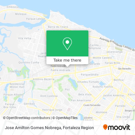 Jose Amilton Gomes Nobrega map