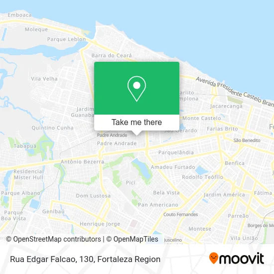 Rua Edgar Falcao, 130 map