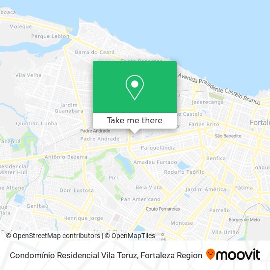 Condomínio Residencial Vila Teruz map