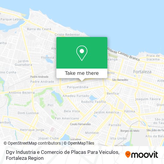 Dgv Industria e Comercio de Placas Para Veiculos map