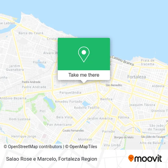 Salao Rose e Marcelo map