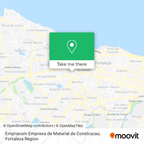 Empracom Empresa de Material de Construcao map