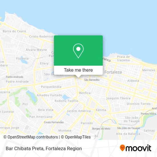 Bar Chibata Preta map