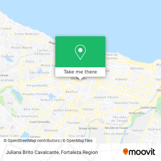 Juliana Brito Cavalcante map