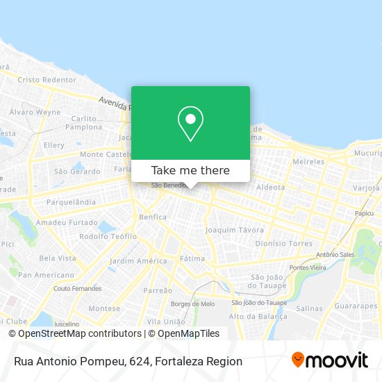 Rua Antonio Pompeu, 624 map