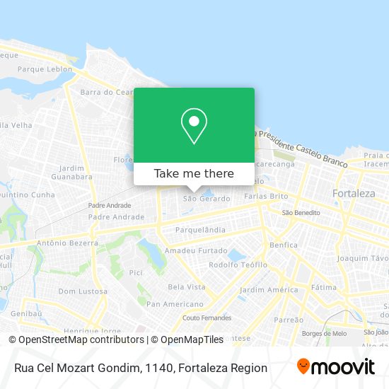 Rua Cel Mozart Gondim, 1140 map