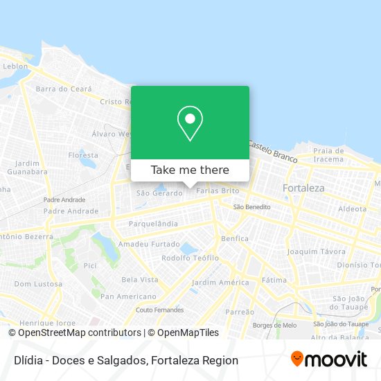 Dlídia - Doces e Salgados map