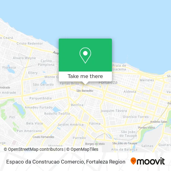 Espaco da Construcao Comercio map