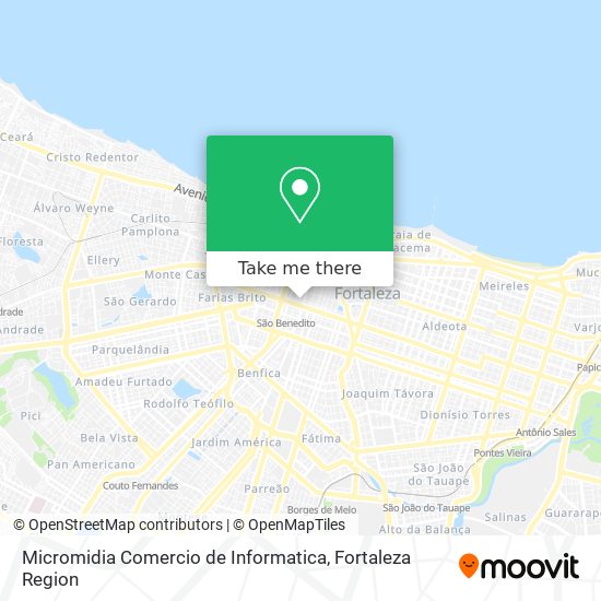 Micromidia Comercio de Informatica map