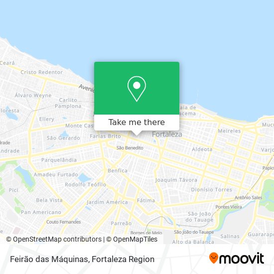 Feirão das Máquinas map