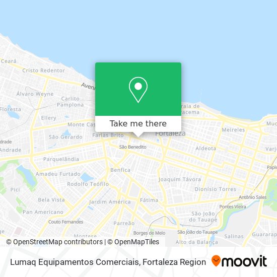 Lumaq Equipamentos Comerciais map