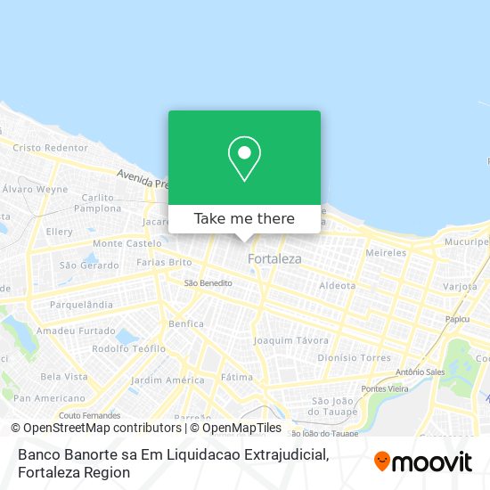 Banco Banorte sa Em Liquidacao Extrajudicial map