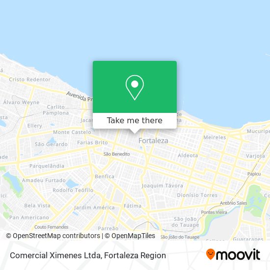 Comercial Ximenes Ltda map