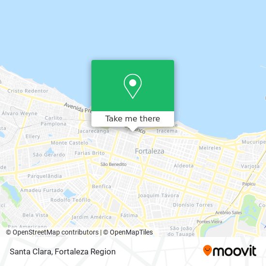 Santa Clara map