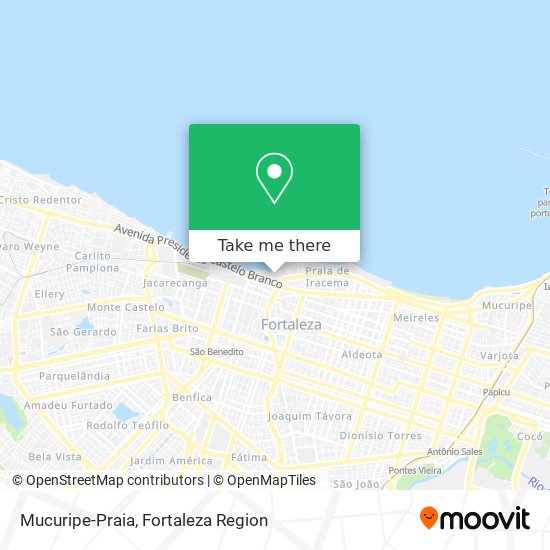 Mucuripe-Praia map