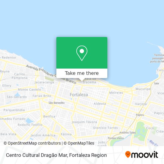 Centro Cultural Dragão Mar map