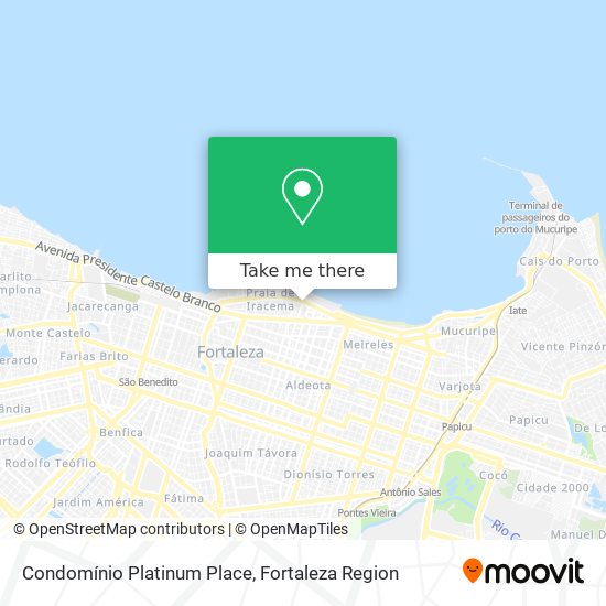 Condomínio Platinum Place map