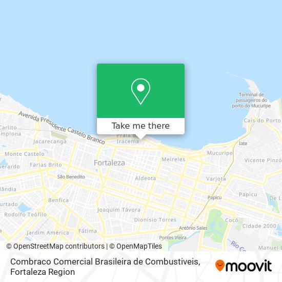 Combraco Comercial Brasileira de Combustiveis map